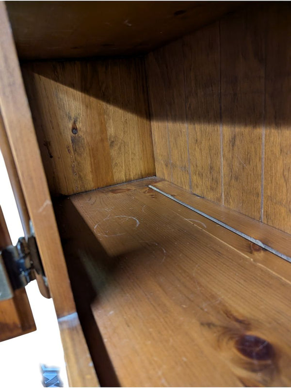Solid Wood Hutch / Sideboard Cabinet — Project Piece