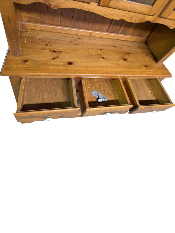 Solid Wood Hutch / Sideboard Cabinet — Project Piece