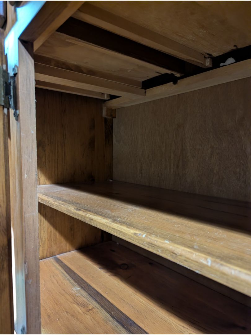 Solid Wood Hutch / Sideboard Cabinet — Project Piece