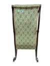 Antique Upholstered Victorian Wooden Rocking Chair