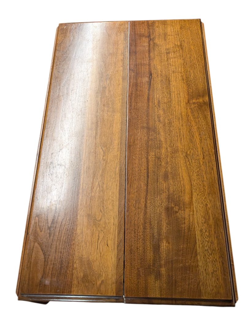 Antique Solid Wood Drop-Leaf Dining Table