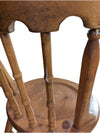 Set of Three Vintage Wooden Windsor-Style Chairs