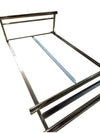 Vintage Gold-Toned Queen-Size Bed Frame