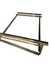 Vintage Gold-Toned Queen-Size Bed Frame