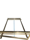 Vintage Gold-Toned Queen-Size Bed Frame