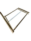 Vintage Gold-Toned Queen-Size Bed Frame