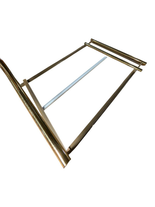 Vintage Gold-Toned Queen-Size Bed Frame