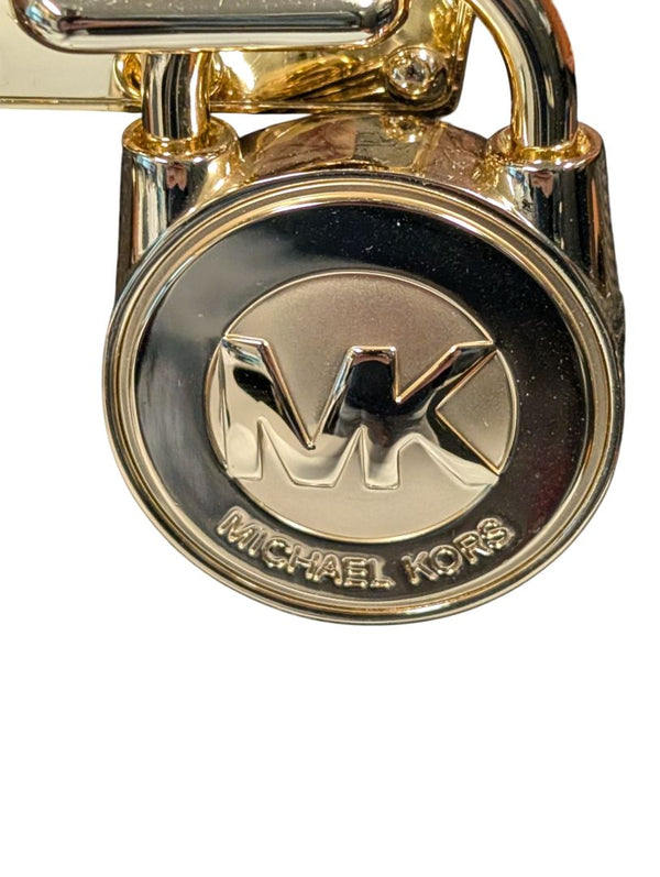 Michael Kors Hamilton Large Brown Logo Tote Handbag