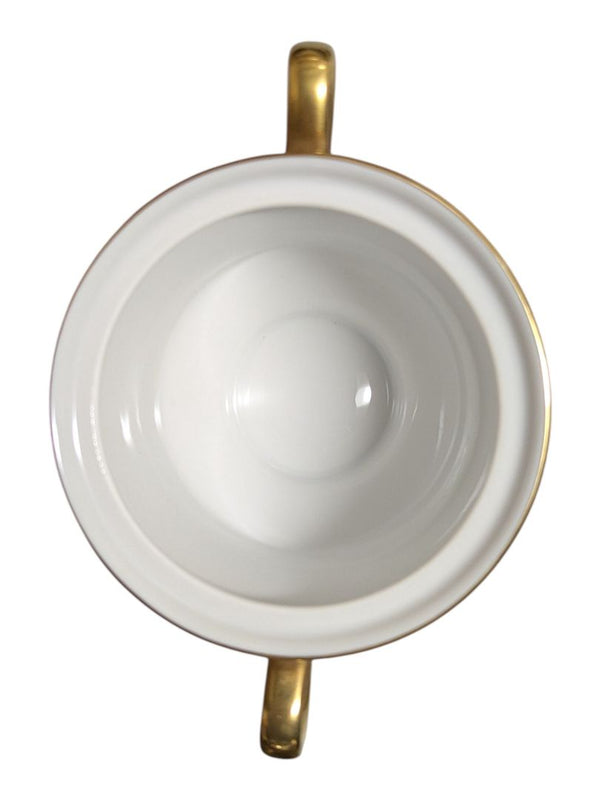 Sango “Versailles” Fine China Dinnerware Set – Gold Scroll Pattern
