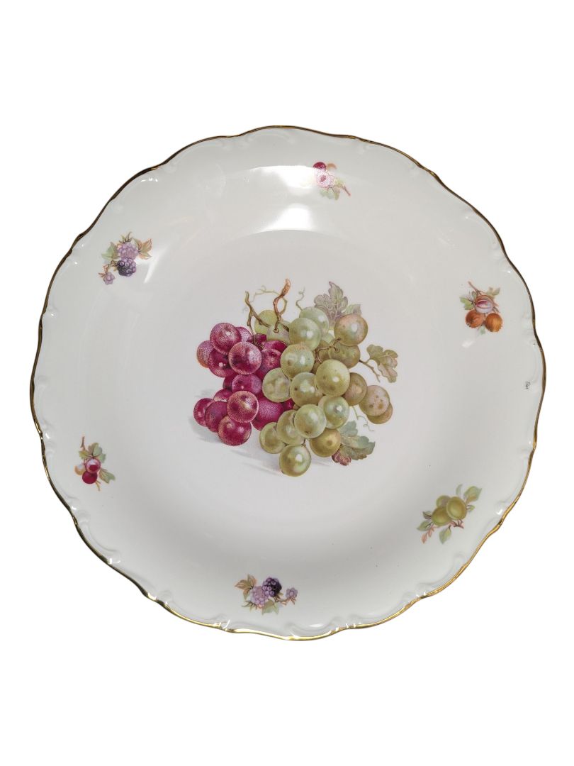 Schumann Arzberg Bavarian Porcelain Fruit Serving Plate