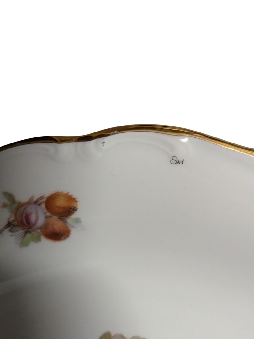 Schumann Arzberg Bavarian Porcelain Fruit Serving Plate