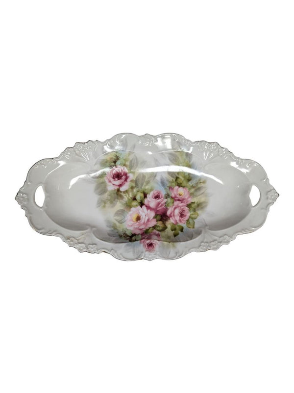 Verdici “Misty Morning” Fine Porcelain Oval Serving Platter