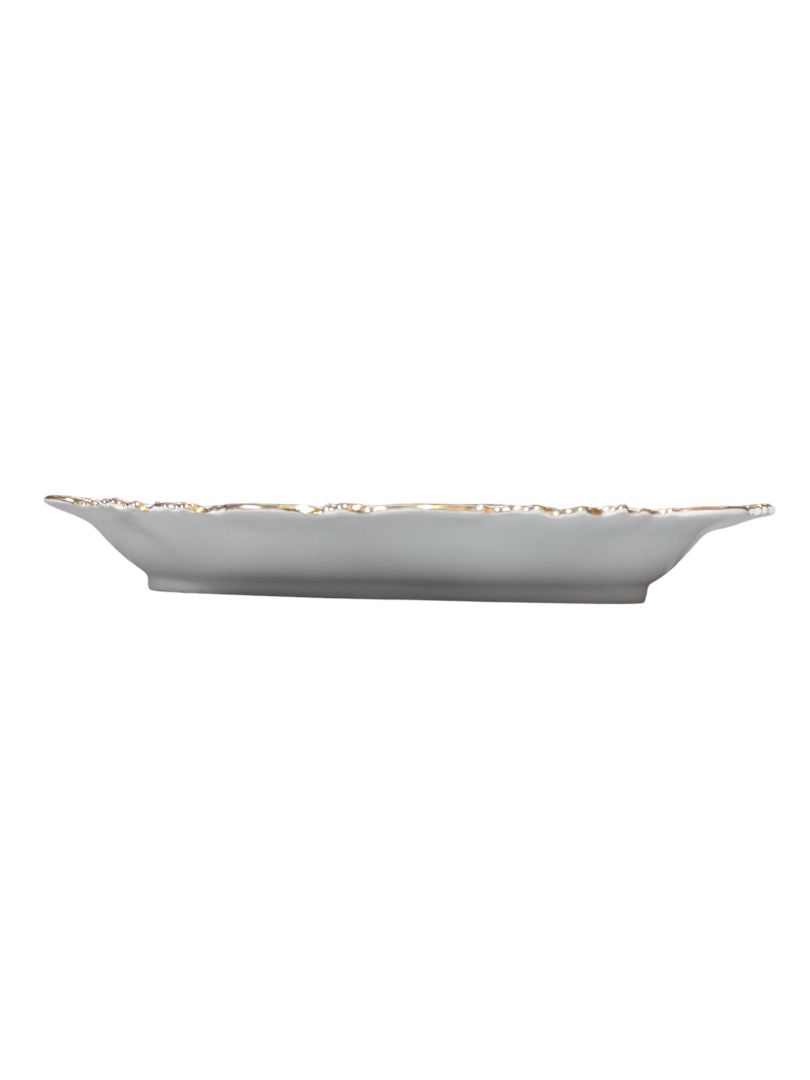 Verdici “Misty Morning” Fine Porcelain Oval Serving Platter