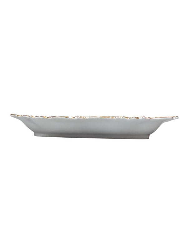 Verdici “Misty Morning” Fine Porcelain Oval Serving Platter