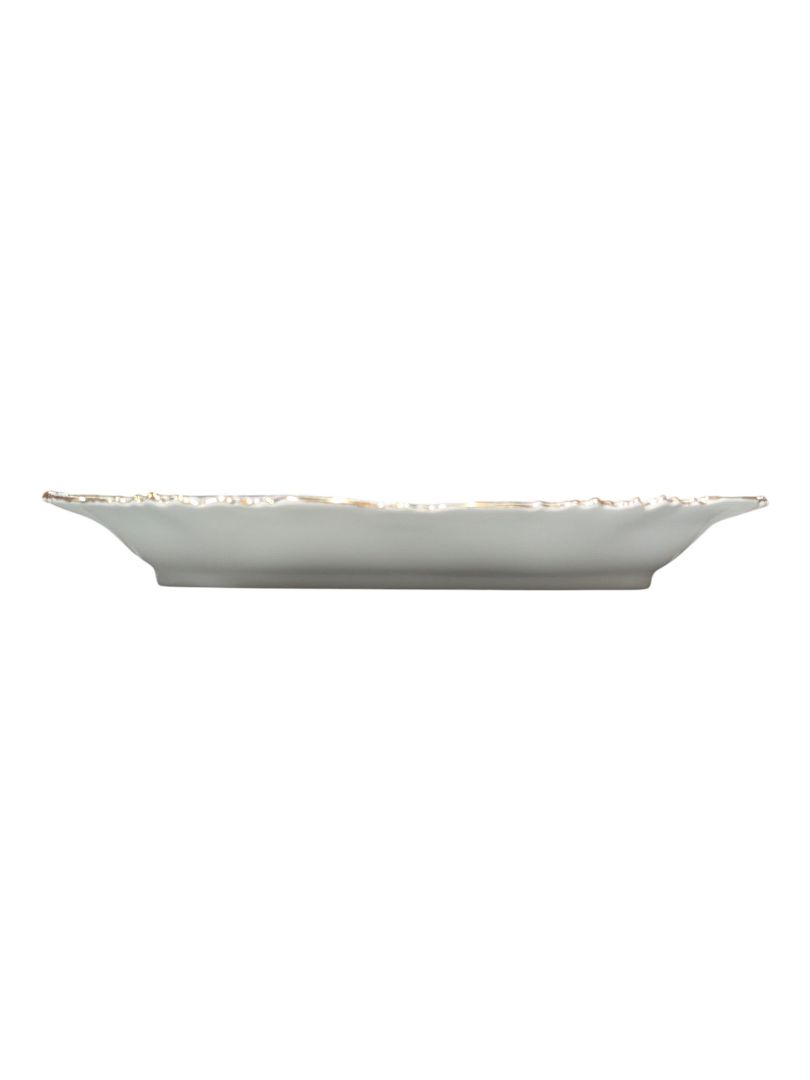 Verdici “Misty Morning” Fine Porcelain Oval Serving Platter