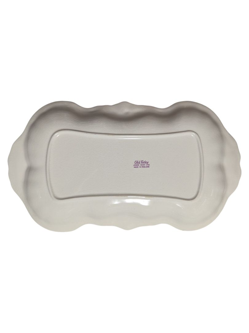 Old Foley “James Kent” Oval Serving Dish