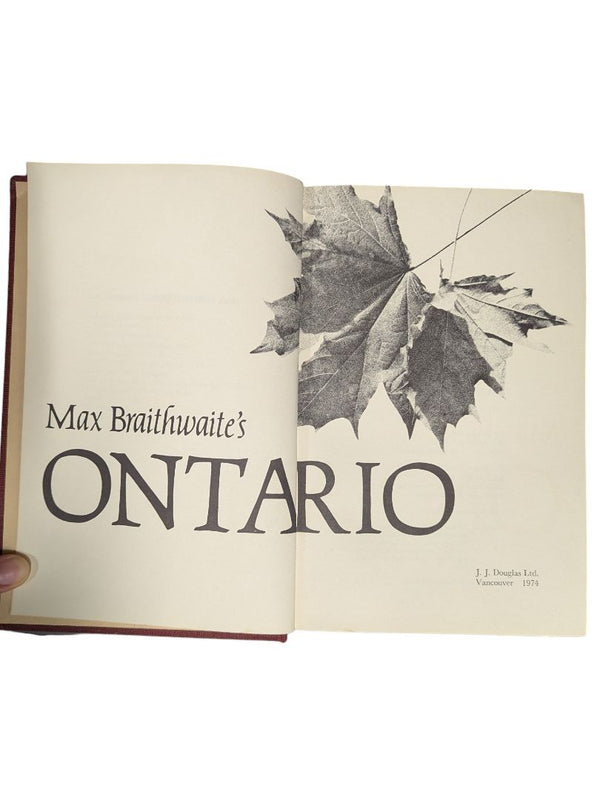 Max Braithwaite’s Ontario Hardcover