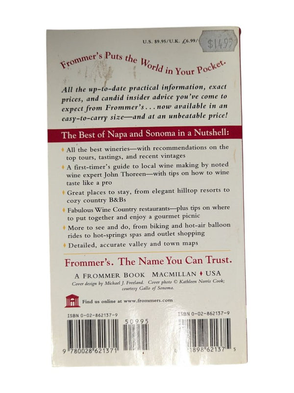 Frommer’s Portable California Wine Country