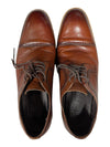 Stacy Adams Brown Leather Cap-Toe Oxford Dress Shoes – Men’s Size 10.5