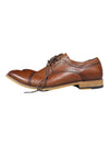 Stacy Adams Brown Leather Cap-Toe Oxford Dress Shoes – Men’s Size 10.5