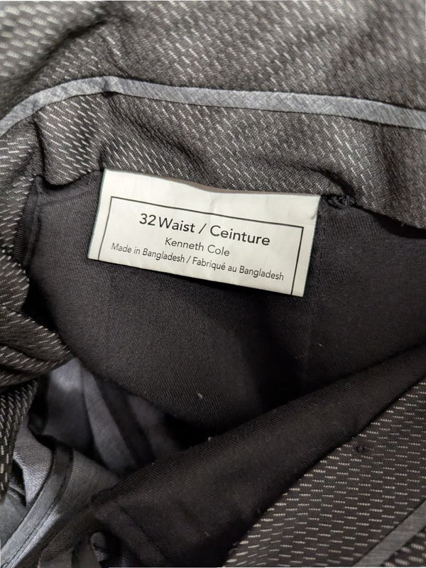 Kenneth Cole AWEARNESS “AWEAR-TECH” Slim Fit Men’s Suit – Grey