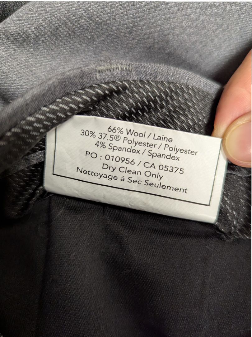 Kenneth Cole AWEARNESS “AWEAR-TECH” Slim Fit Men’s Suit – Grey
