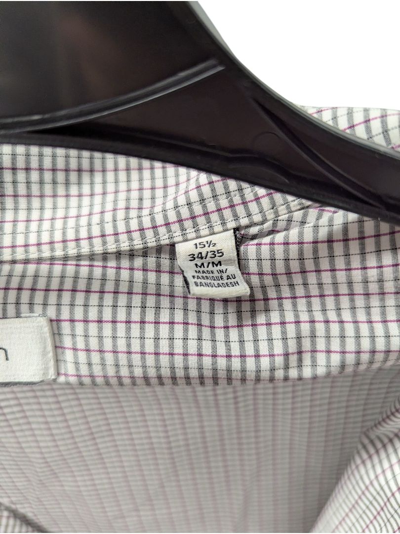 Calvin Klein Steel+ Slim Fit Dress Shirt – 15½ (34/35)