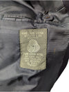 Yves Saint Laurent Navy Blazer with Crest and Tie