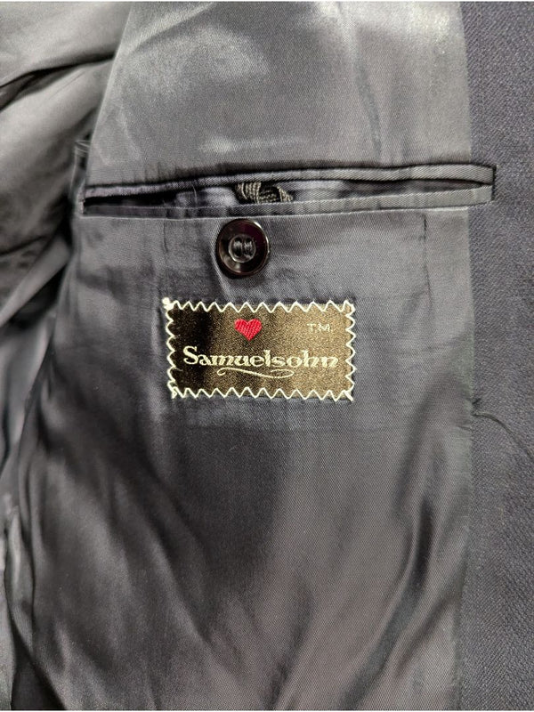 Holt Renfrew Tailored by Samuelsohn Men’s Black Blazer