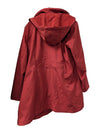 Company Ellen Tracy Red Hooded Softshell Coat