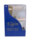 Elgin Collectible Mini Clock – Sewing Machine Design