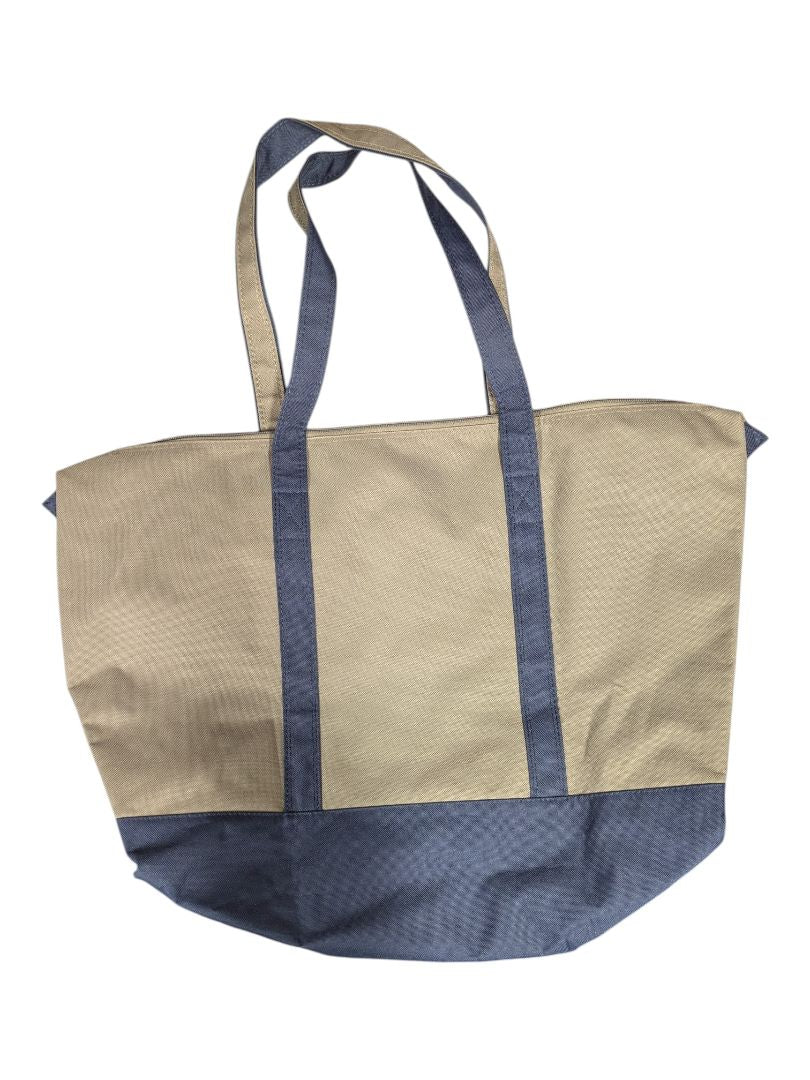 Samsonite Canvas Tote Bag – Beige & Navy