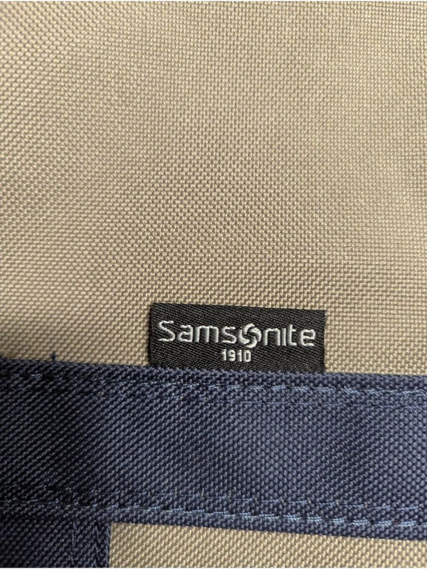 Samsonite Canvas Tote Bag – Beige & Navy