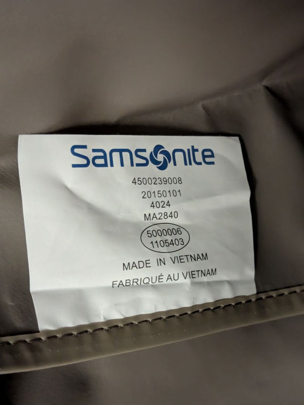 Samsonite Canvas Tote Bag – Beige & Navy