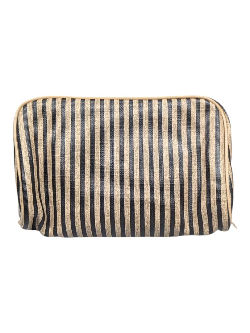 Striped Cosmetic & Coin Purse Set