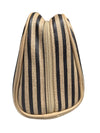 Striped Cosmetic & Coin Purse Set