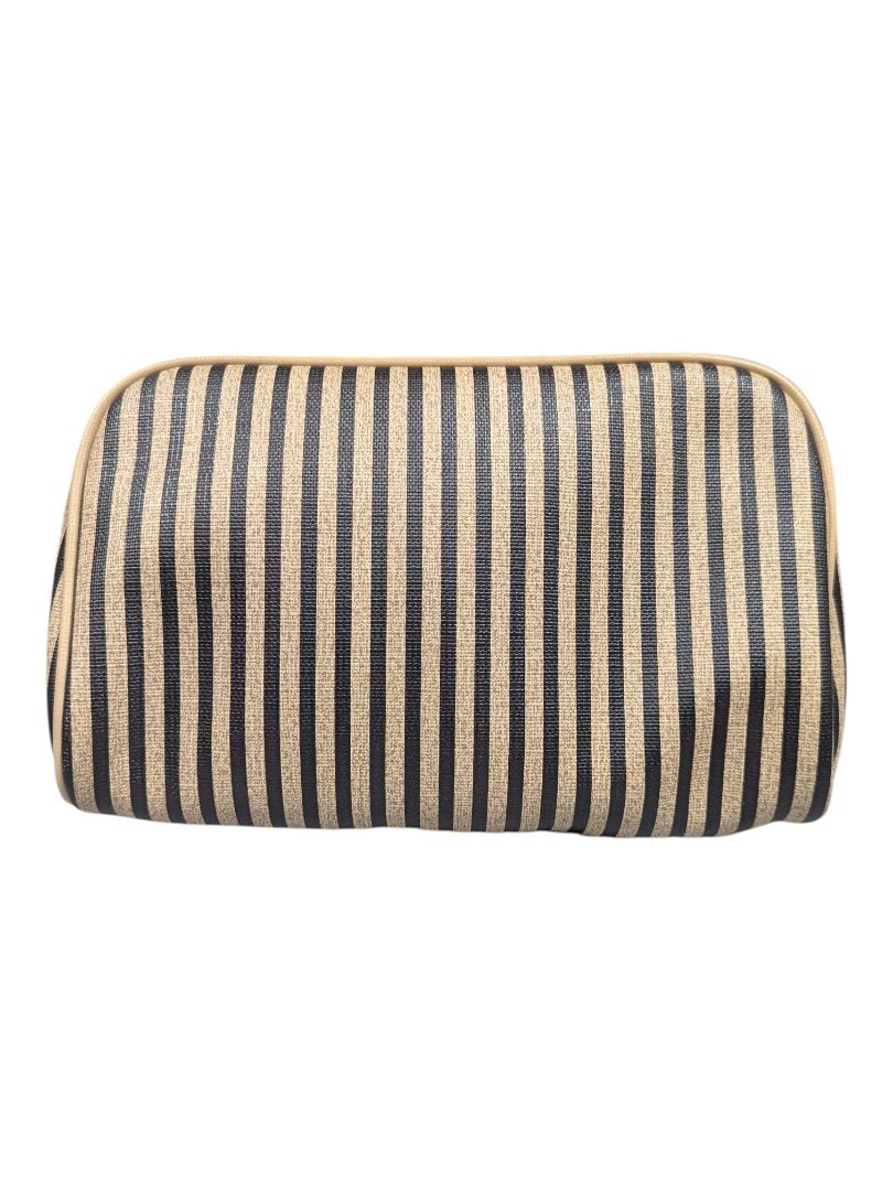 Striped Cosmetic & Coin Purse Set