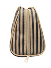 Striped Cosmetic & Coin Purse Set