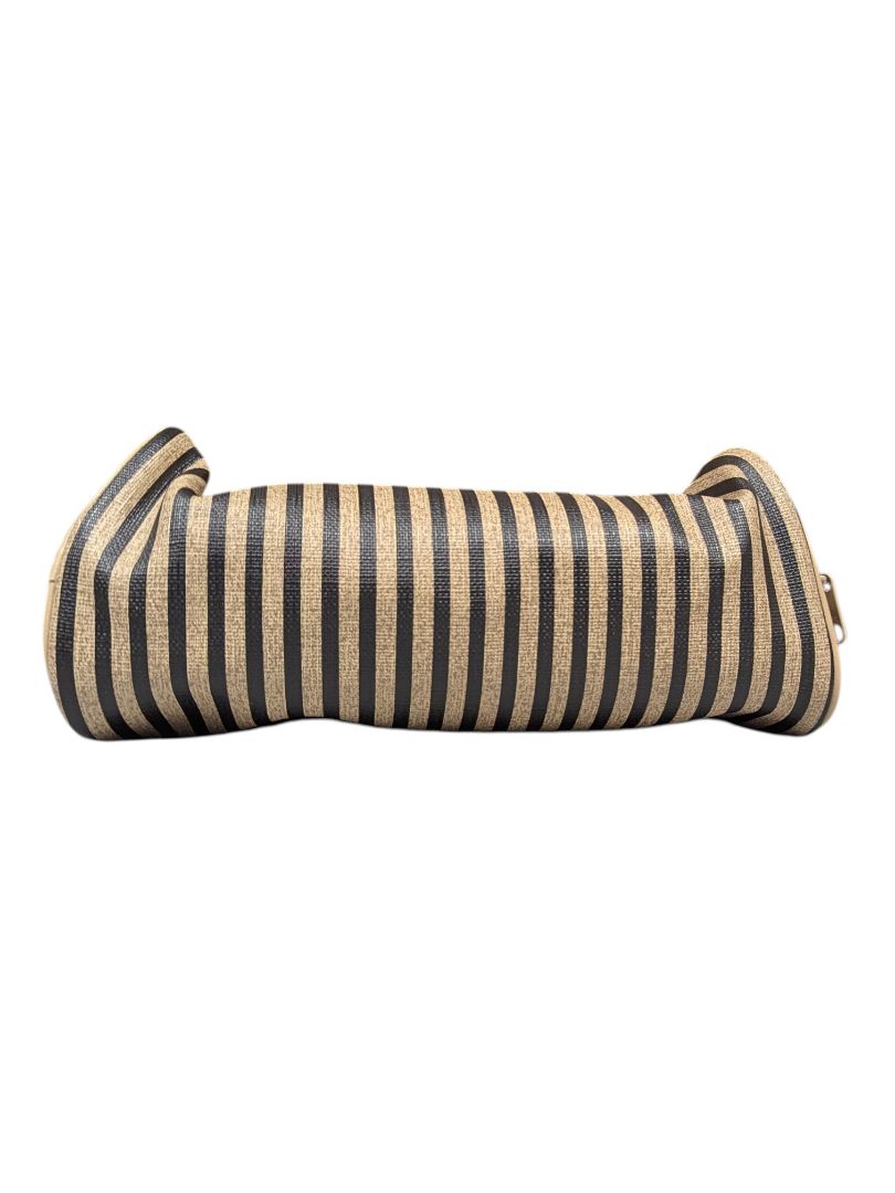 Striped Cosmetic & Coin Purse Set