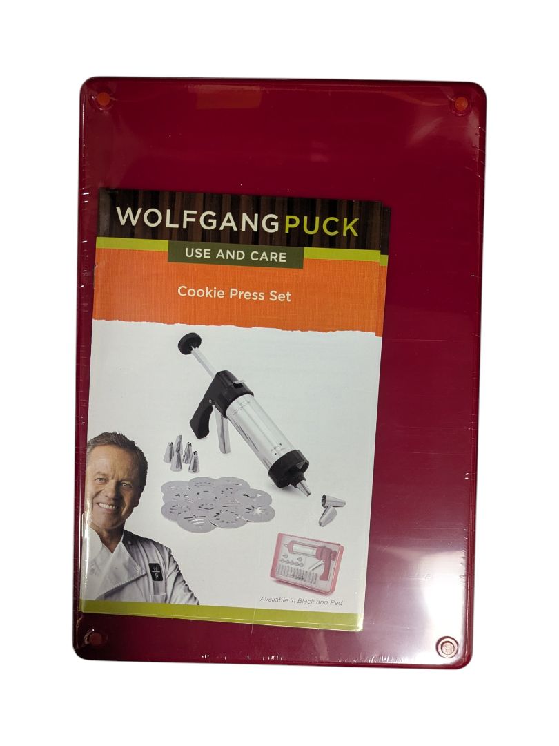 Wolfgang Puck Cookie Press Set
