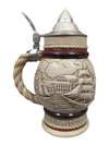 Vintage Avon Nautical Ship Relief Stein & Mugs – 3 Piece Set