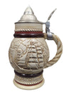 Vintage Avon Nautical Ship Relief Stein & Mugs – 3 Piece Set