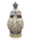 Vintage Avon Nautical Ship Relief Stein & Mugs – 3 Piece Set