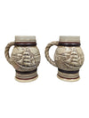 Vintage Avon Nautical Ship Relief Stein & Mugs – 3 Piece Set