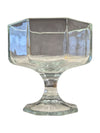 Vintage Pressed Glass Pedestal Dessert Cup