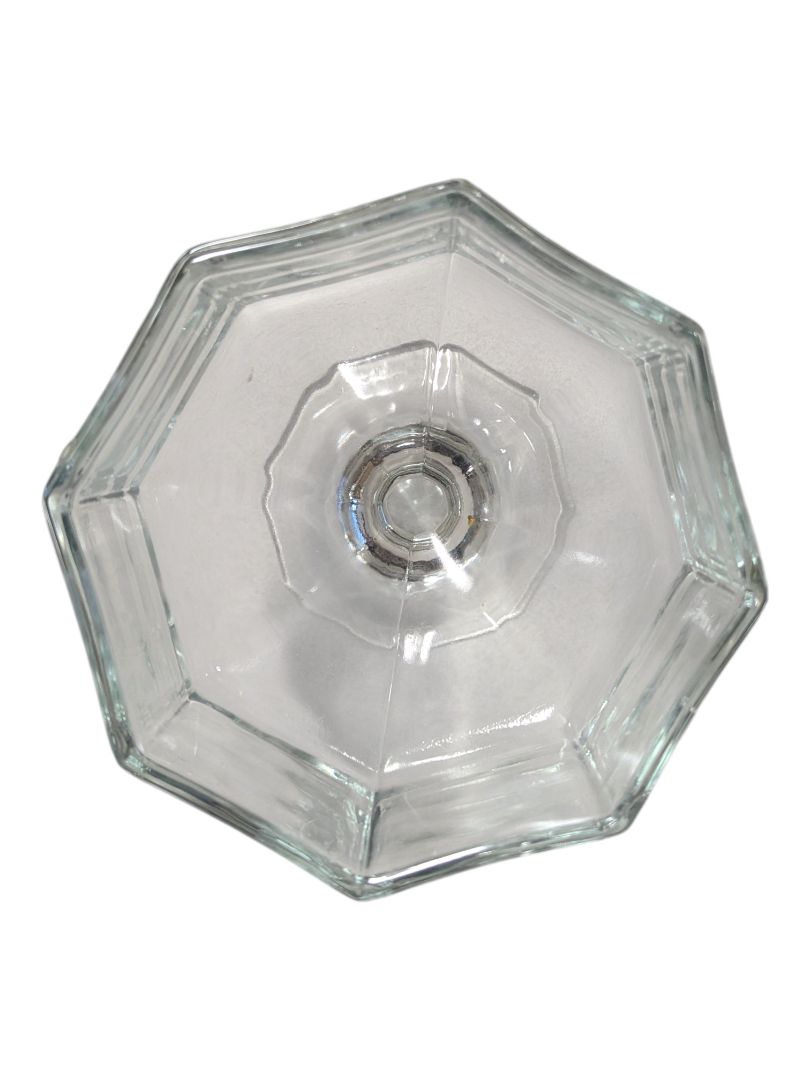 Vintage Pressed Glass Pedestal Dessert Cup