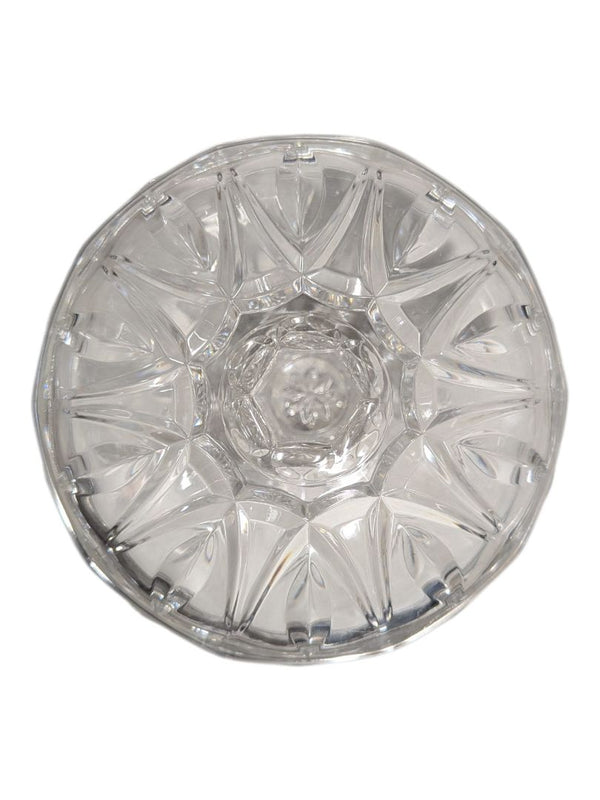 Vintage Pressed Glass Covered Candy Dish