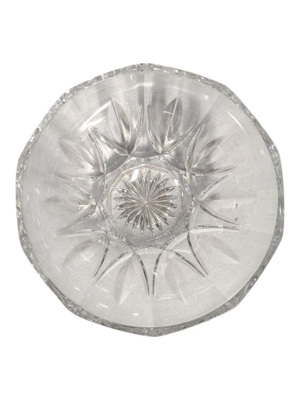 Vintage Pressed Glass Covered Candy Dish