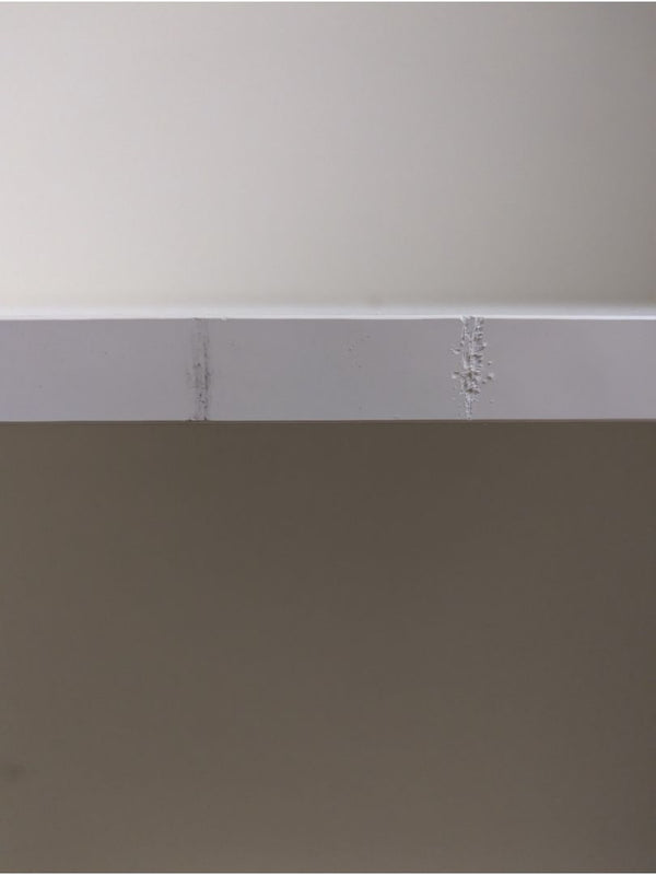White Glass Door Display Cabinet