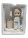Precious Moments “Love Never Fails” Figurine – Teacher Report Card w/ Box